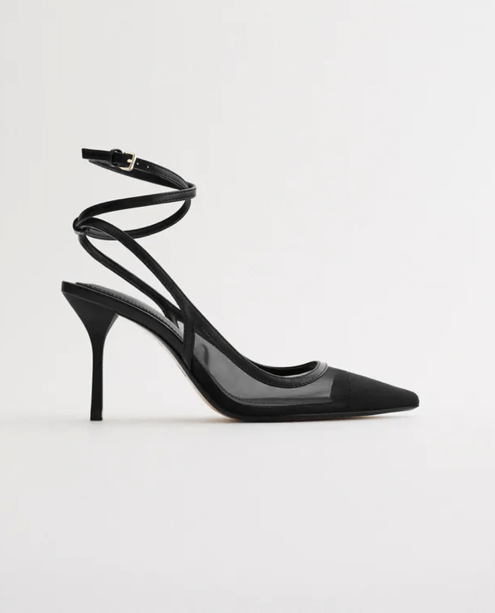 Nero square toe mules in beige