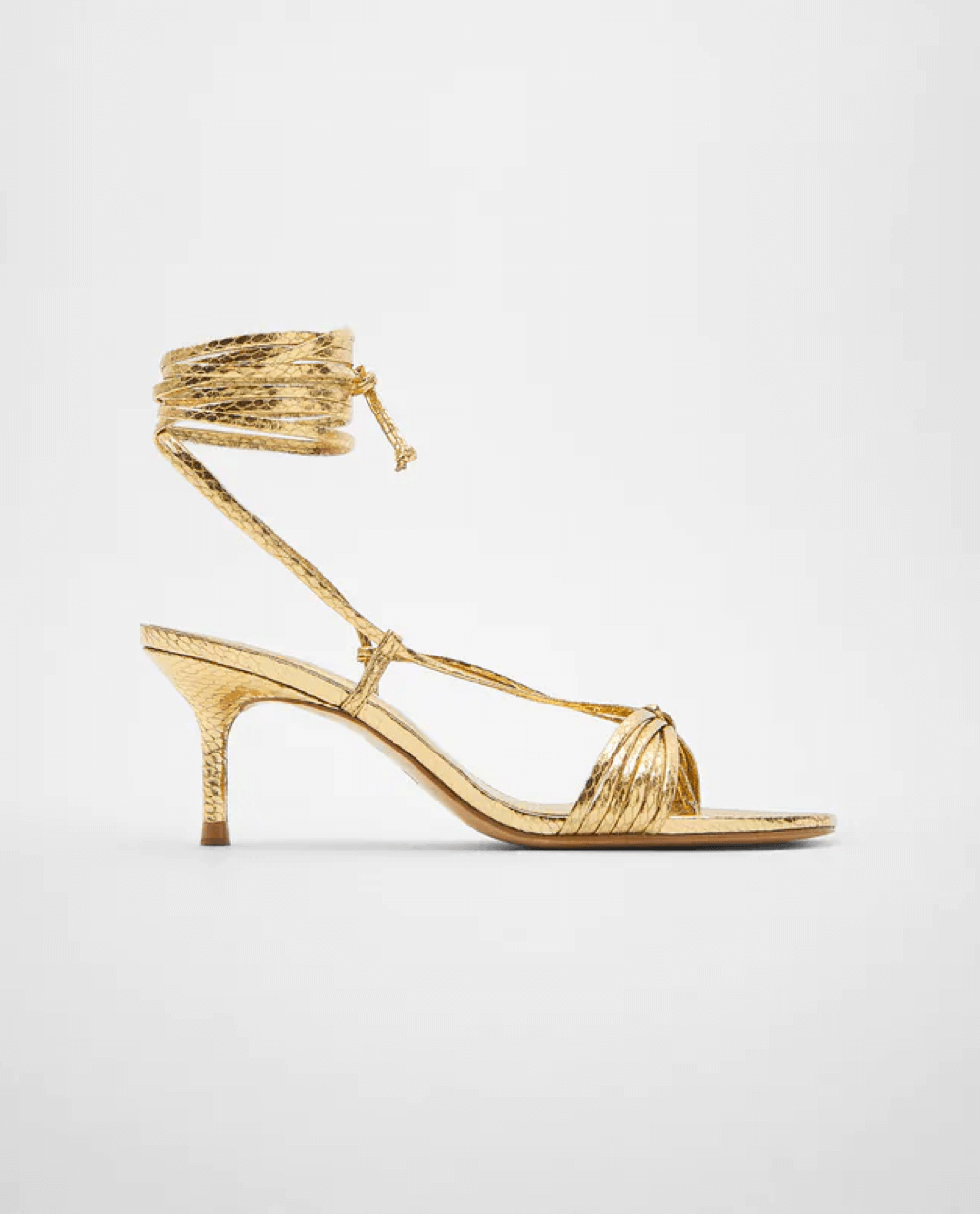 Wide Fit Nevada strappy heeled sandals in black