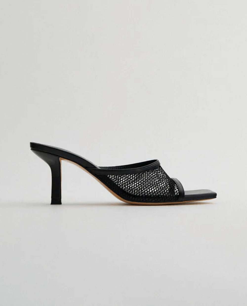 RAID Wide Fit Glendora barely there sandals in black